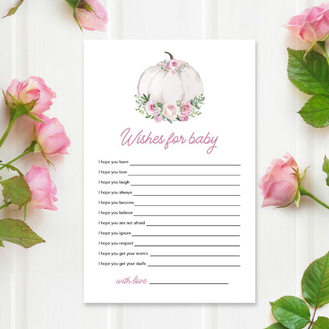 Vita små pumpaförhoppningar för baby-lek (Skapare uppladdad)