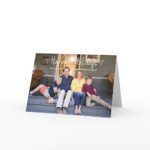 Vita snabbaste Helgdagar Fotohälsningskort