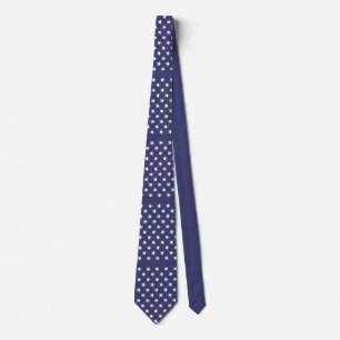 Vita stjärnor Patriotic American Flagga Mönster Slips