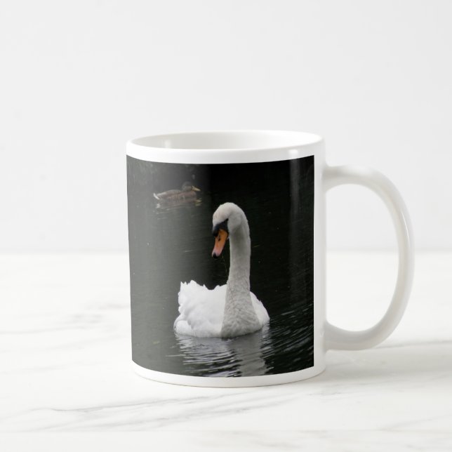 Vita Svan Mugg (Höger)