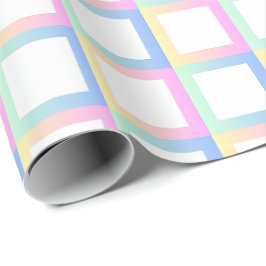 Vita symmetriska rutiga övergångsmönster ramar presentpapper