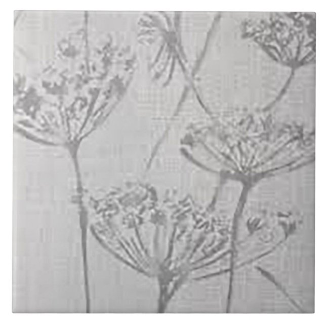 Vita tak för fluff keramiska plattor kakelplatta (Framsidan)