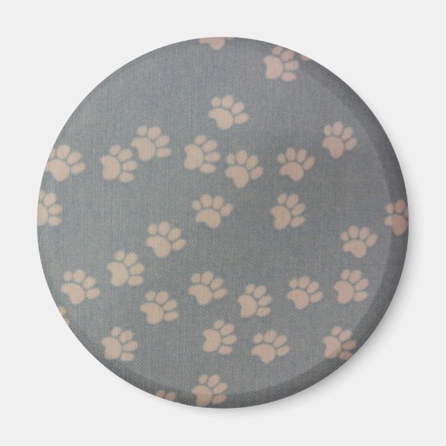 Vita Tassavtryck Magnet (Framsidan)