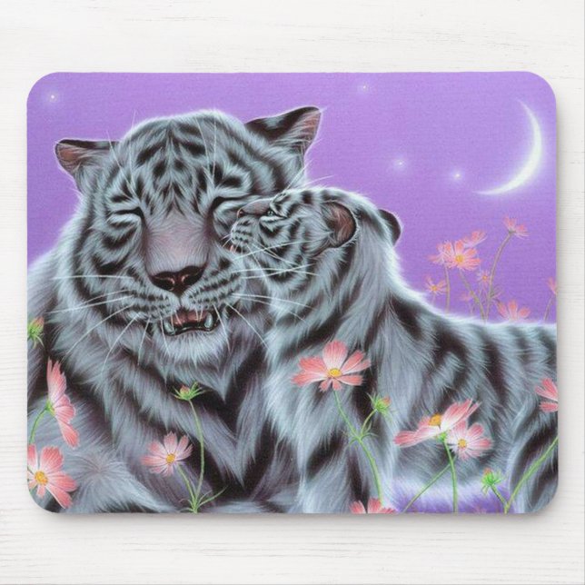 Vita Tigers Musmatta (Framsidan)