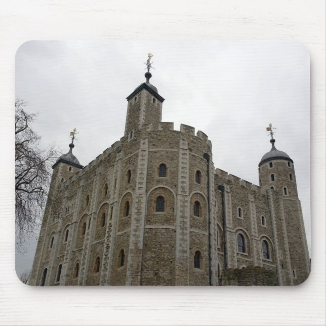 Vita Torn - Torn i London Mousepad Musmatta (Framsidan)