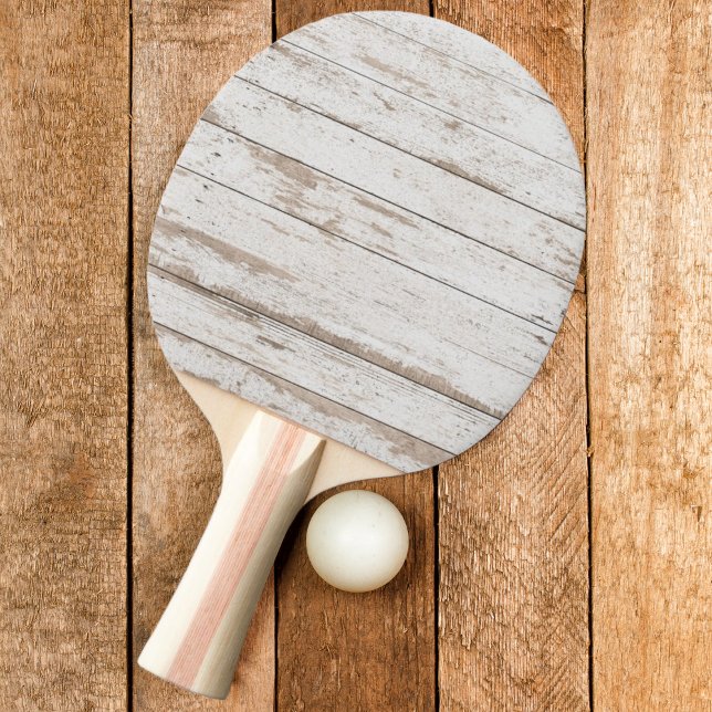 Vita tvättade träbrädor pingisracket (Skapare uppladdad)