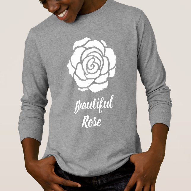 Vita vackra Ro Hoodie (barn) Tee Shirt (Framsida)