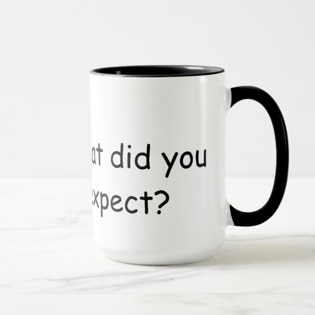 Vita Vargen mugg (Höger)