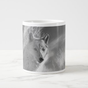 VITA VARGER VITE SKOGAR JUMBO MUGG