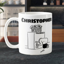 Vita varor och Tvättande reparationer av Maskin Kaffemugg