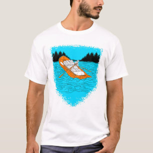Vita Vatten-strålande utloppsrännor T Shirt