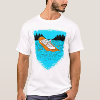 Vita Vatten-strålande utloppsrännor T Shirt