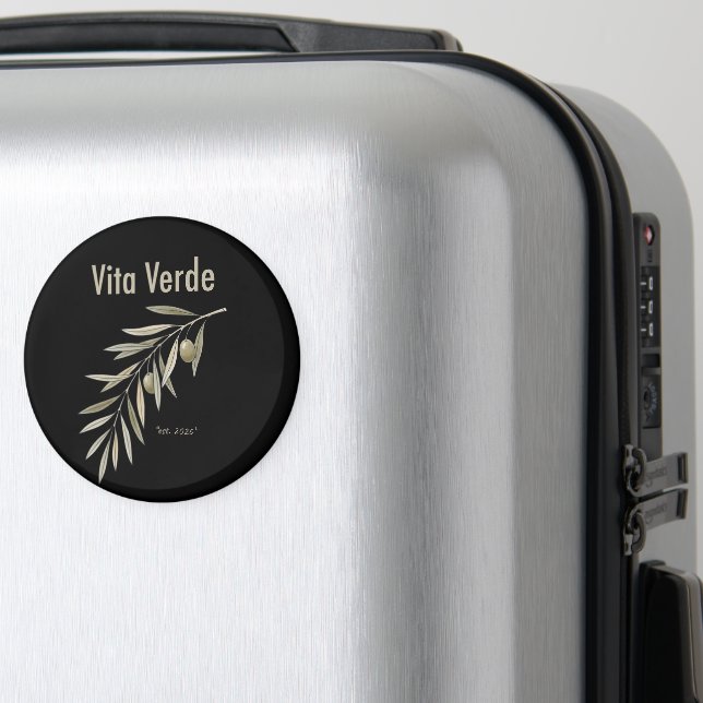 Vita Verde Collection Svart Magnet (In Situ (Luggage))