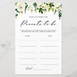 Vita vinter-blommor Hur gammalt var moderkortet