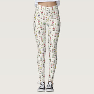 Vita Westies med tillbehör Whimsical Leggings
