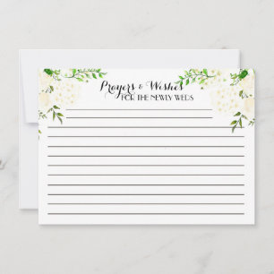 VitaFlorens-rådgivningskort, böner, önskemål Rådkort