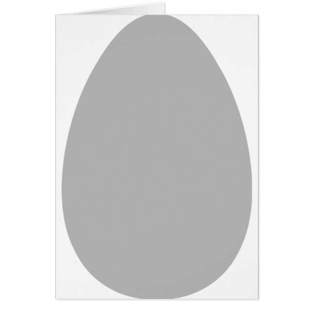 vitägg hälsningskort (Framsidan)