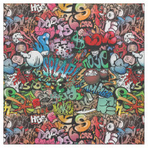 Vitaktig dynamisk gatukonst Graffiti art mönster