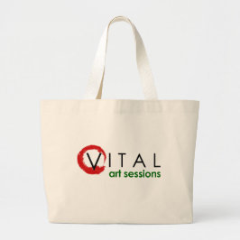 Vital Art Sessions Tote Jumbo Tygkasse