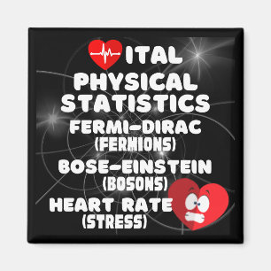 Vital fysisk statistik magnet