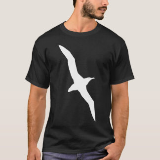 VitAlbatross i det grafiska flyg T Shirt