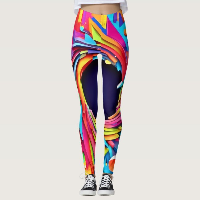 Vitalitetskonst Leggings (Framsida)