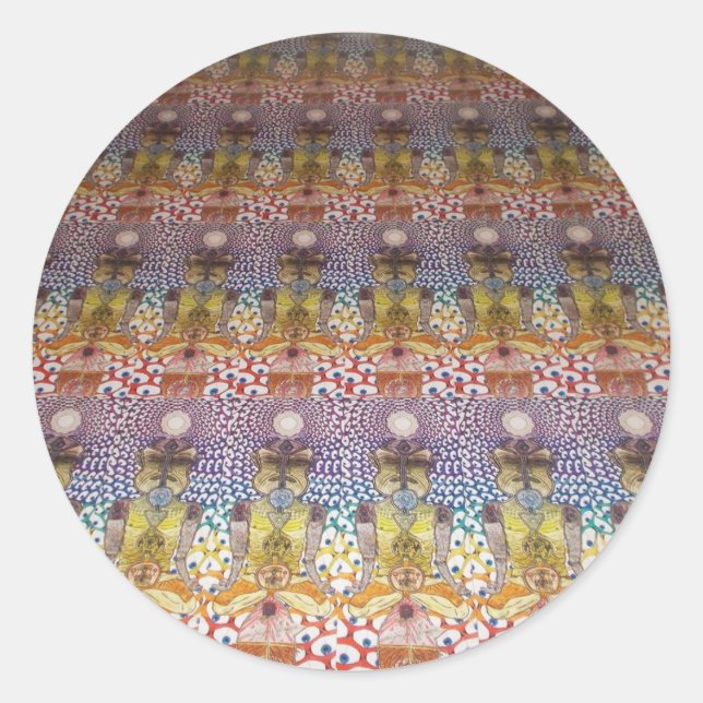 Vitalitetsmärken, megautskrift runt klistermärke (Framsida)