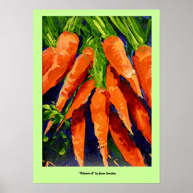 Vitamin A-poster Poster (Framsidan)