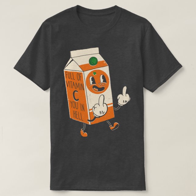 Vitamin C i helvetet T Shirt (Design framsida)
