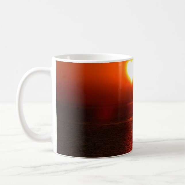 Vitamin d Hälsolivsbakgrund Kaffemugg (Vänster)
