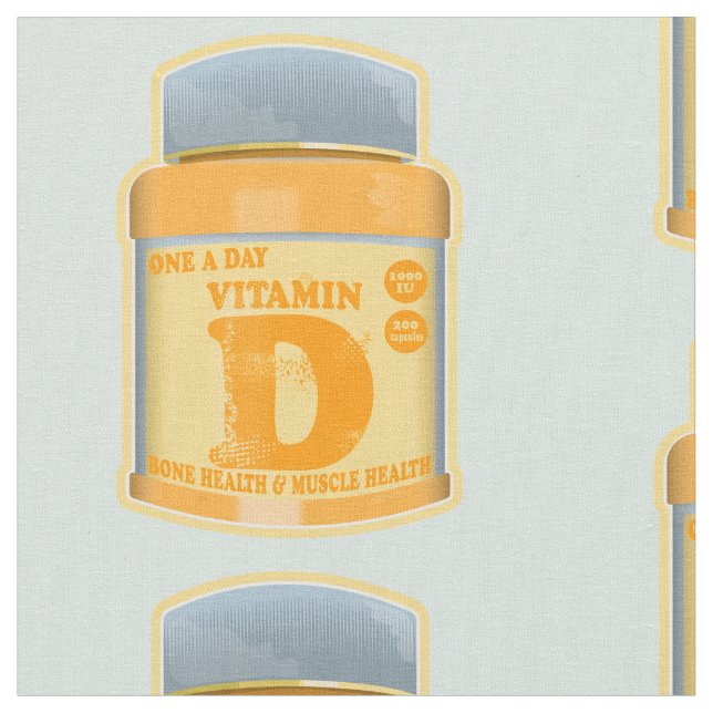Vitamin D kapslar, hälsa och välbefinnande Tyg (Närbild)