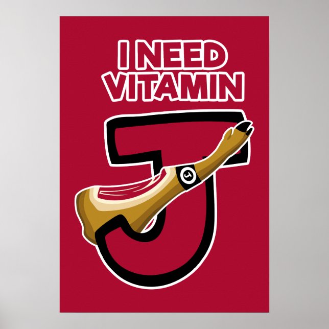 Vitamin J Poster (Framsidan)