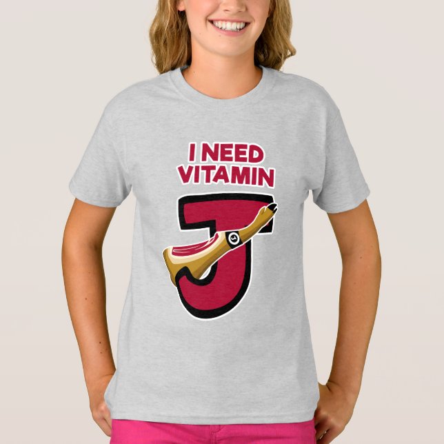 Vitamin J T Shirt (Framsida)
