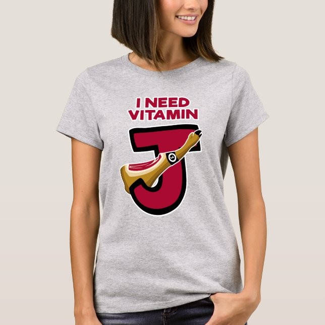 Vitamin J T Shirt (Framsida)
