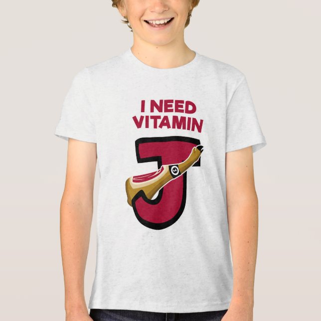 Vitamin J T Shirt (Framsida)