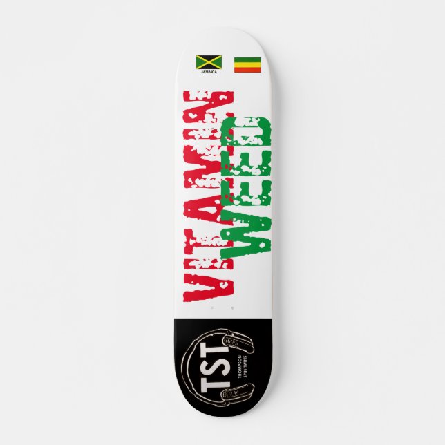 VITAMIN OGRÄS / JMT SKATEBOARDS / IPIX (Framsida)