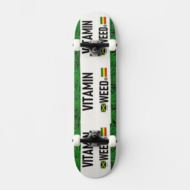 VITAMIN OGRÄS / SKATEBOARDS (Framsida)