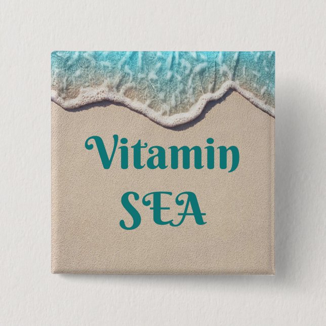 Vitamin SEA-knapp Beach Knapp (Framsida)