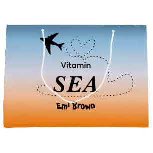 Vitamin Sea Orange Sommar Färg Gavepåse