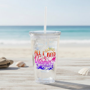 Vitamin Sea Strandtema Take Away Mugg