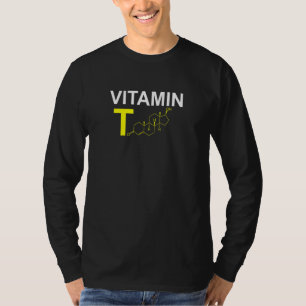 Vitamin T Testosteron Bodybuilding Vightlyftande T Shirt