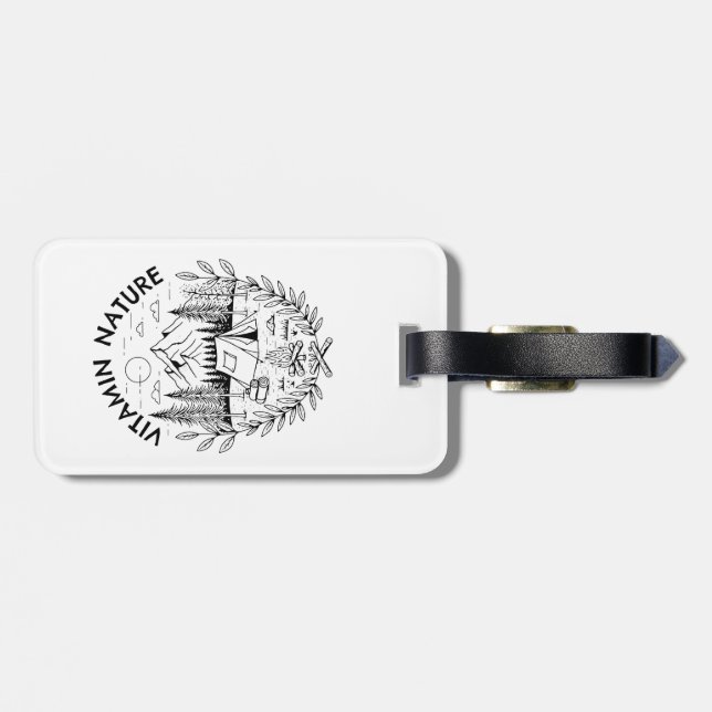 Vitaminets natur bagagebricka (Baksida Vågrät)