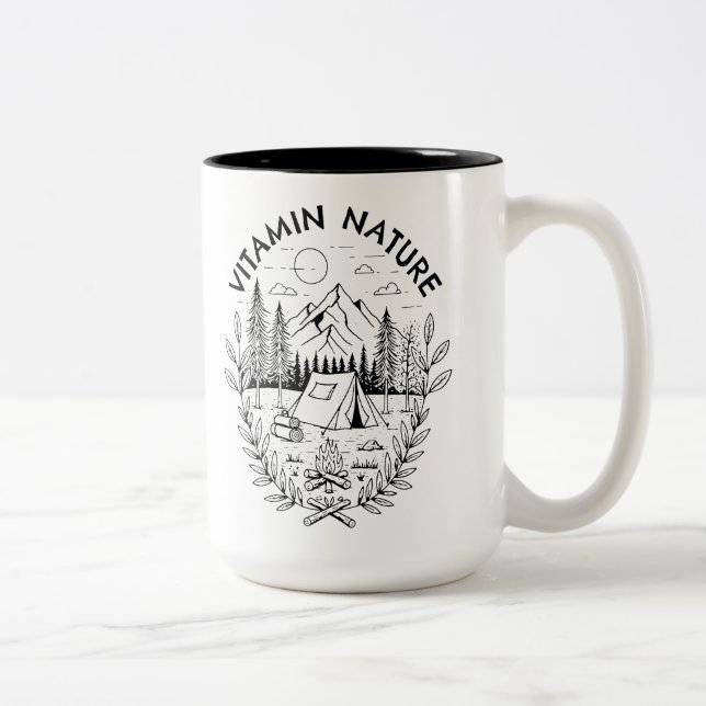 Vitaminets natur Två-Tonad mugg (Höger)