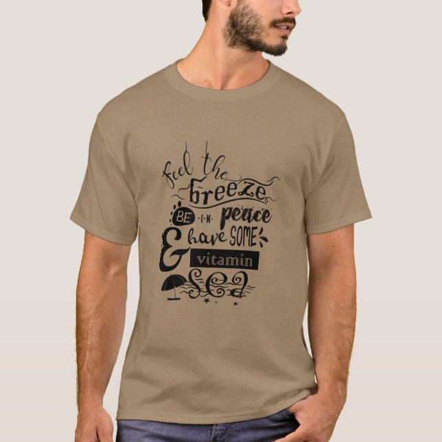 Vitaminhav och bris t shirt (Framsida)