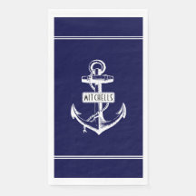 Vitankare, linjer och namn på marinblå sjömil