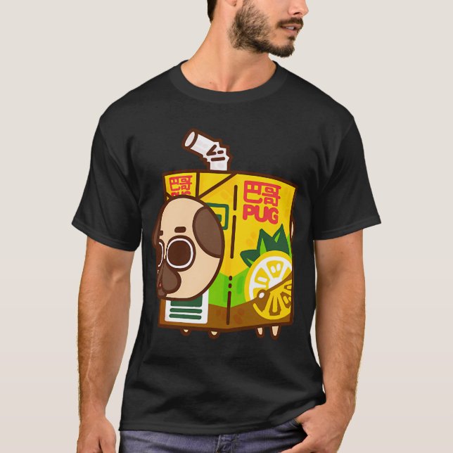 VitaPug Lemon Puglie T Shirt (Framsida)