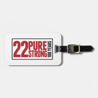 Vitbagagemärkre Bagagebricka