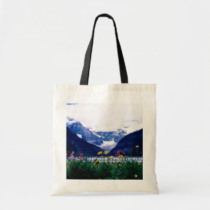 VitBanff nationalpark, Lake Louise blommor Tygkasse