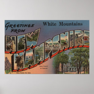 Vitberg, New Hampshire 3 Poster