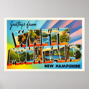 Vitberg New Hampshire NH reser souvenir Poster